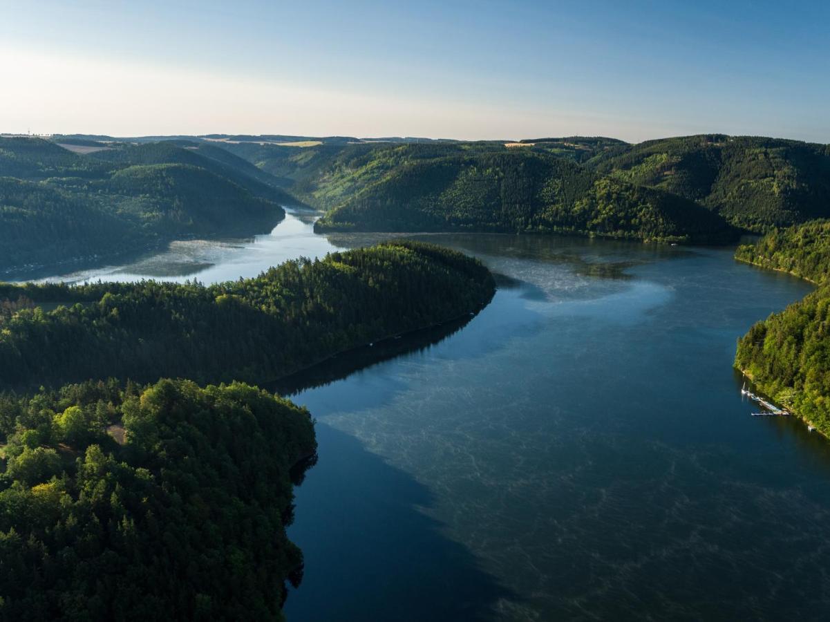 Hotel Am Schlossberg 지겐루크 외부 사진