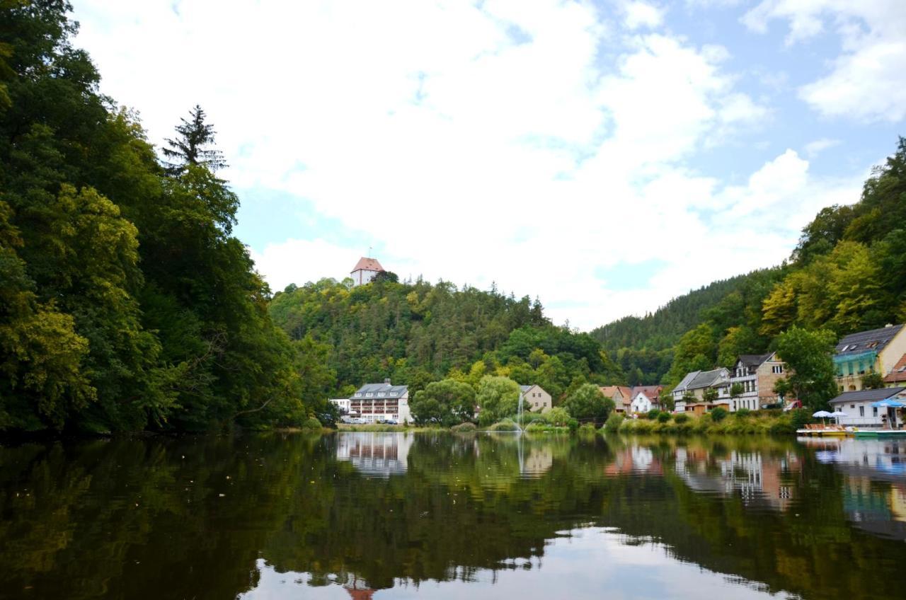 Hotel Am Schlossberg 지겐루크 외부 사진