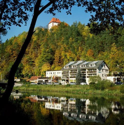Hotel Am Schlossberg 지겐루크 외부 사진